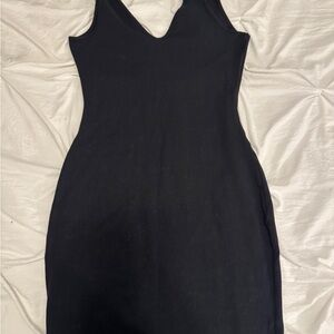 Wild Fable Black Backless Dress
